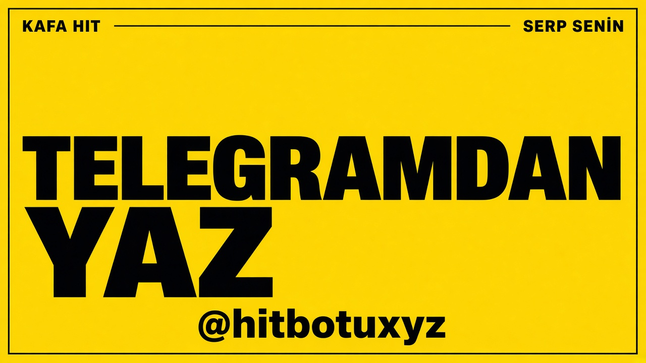 Kafa Hit Botu afişi 4 — R10 hit botu. Kafa garantili, canlı cookie, sıralama yukarı, Telegramdan yaz bana. kafahitbotu.xyz